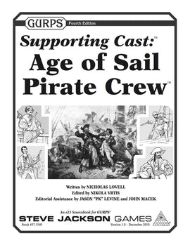 GURPS Supporting Cast: Age of Sail Pirate Crew
