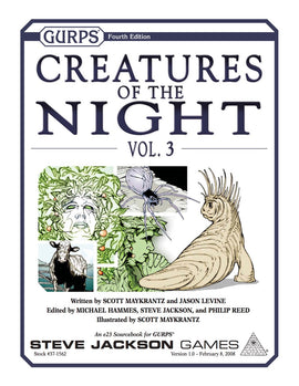 GURPS Creatures of the Night, Vol. 3