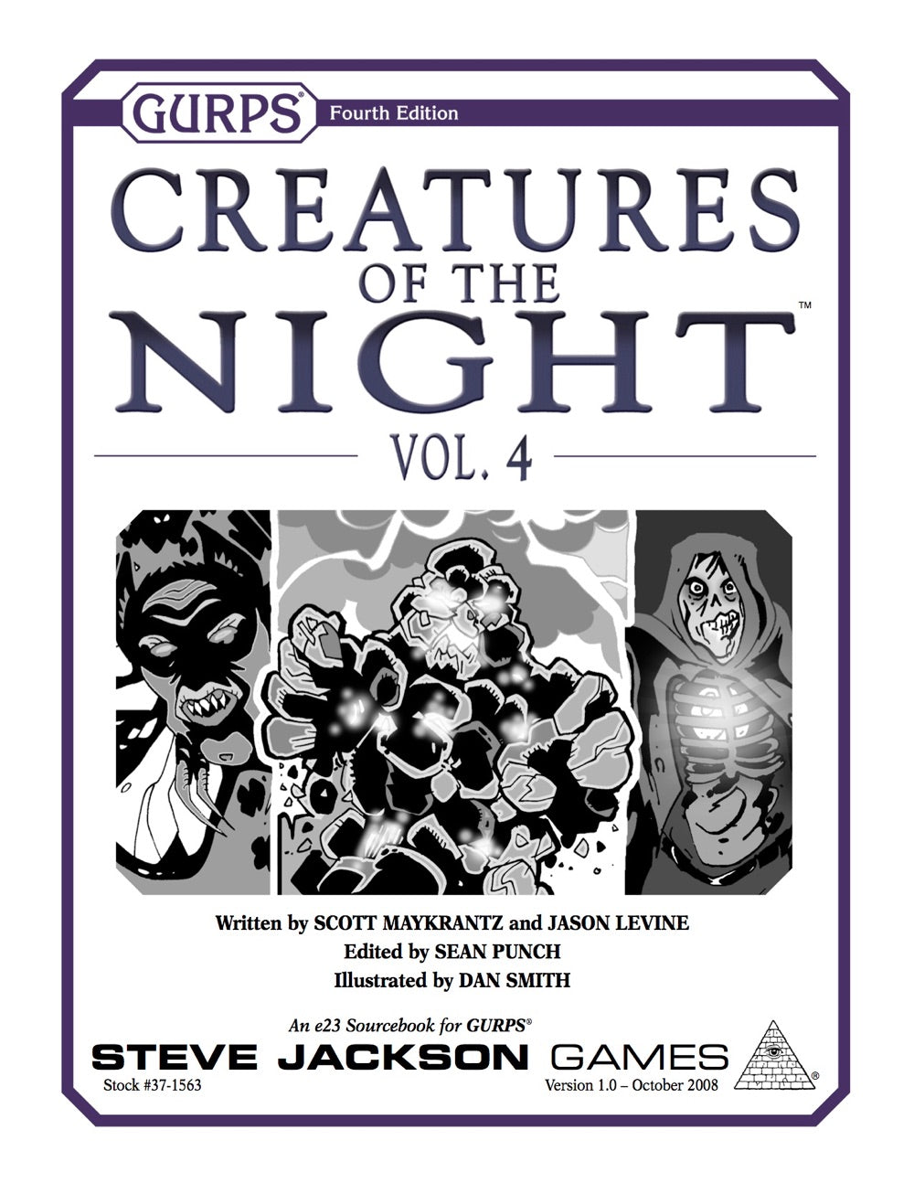 GURPS Creatures of the Night, Vol. 4