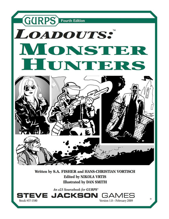 GURPS Loadouts: Monster Hunters