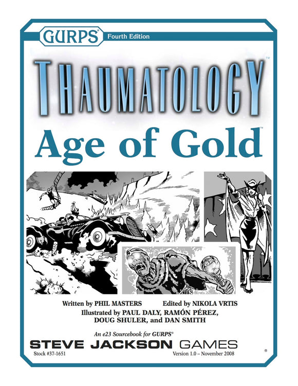 GURPS Thaumatology: Age of Gold