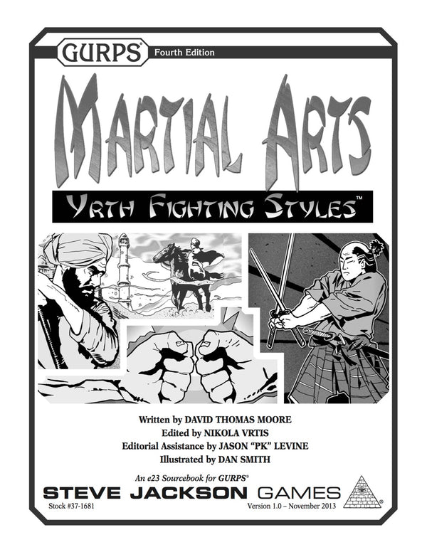 GURPS Martial Arts: Yrth Fighting Styles