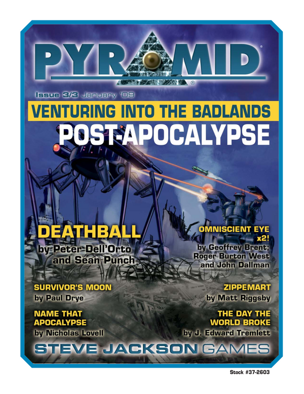 Pyramid #3/03: Venturing Into the Badlands: Post-Apocalypse