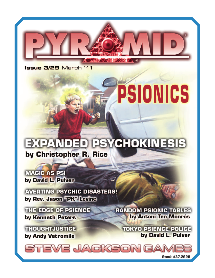 Pyramid #3/29: Psionics