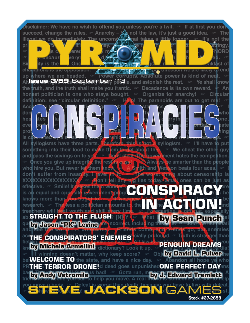Pyramid #3/59: Conspiracies