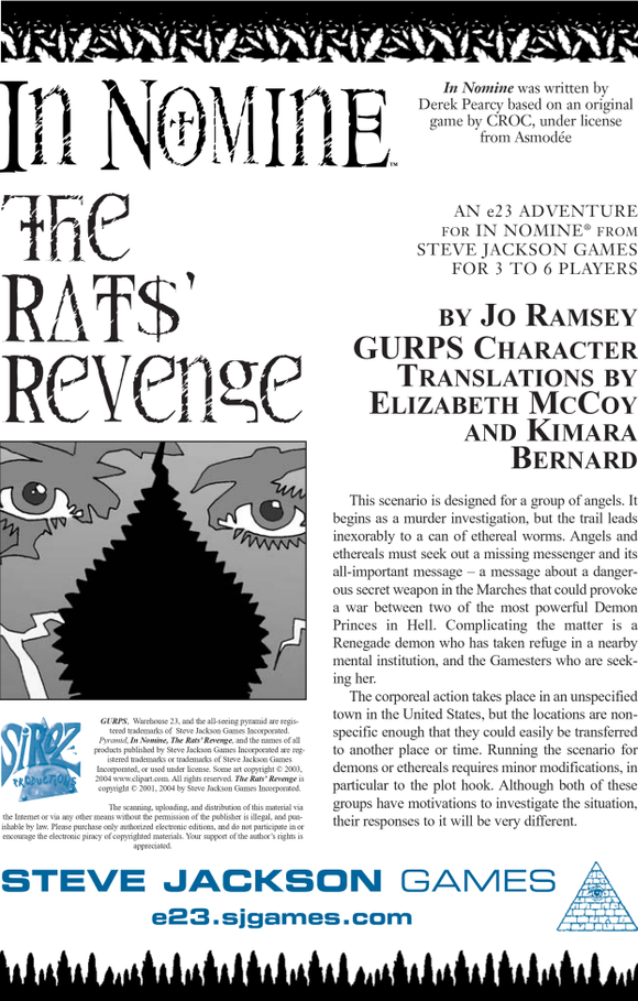 In Nomine: The Rats' Revenge