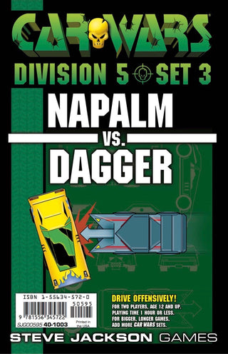 Car Wars Division 5 Set 3 - Napalm vs. Dagger