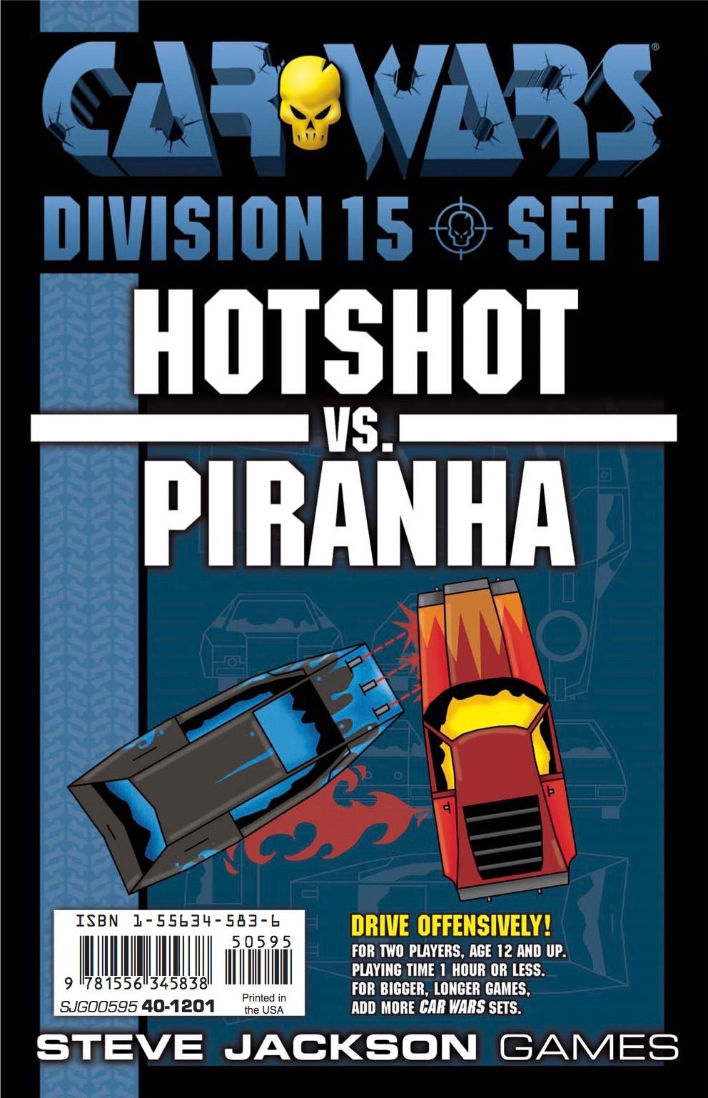 Car Wars Division 15 Set 1 - Hotshot vs. Piranha