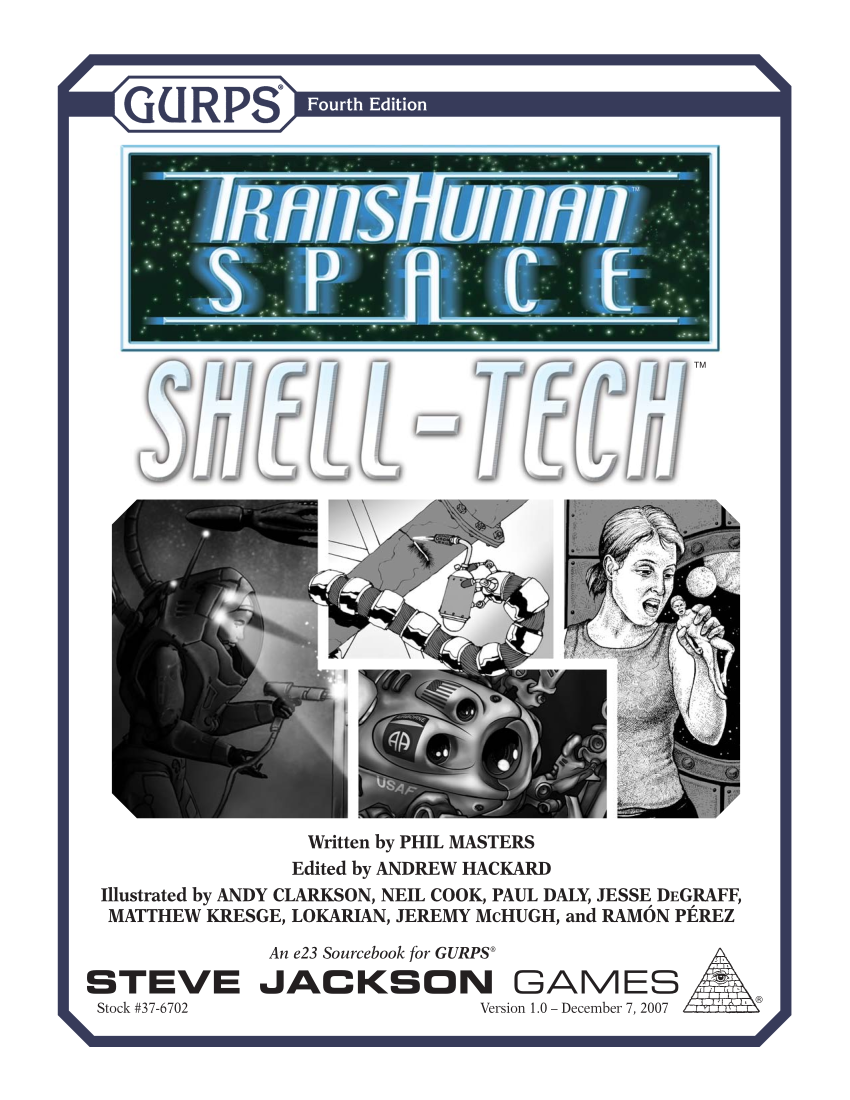 Transhuman Space: Shell-Tech