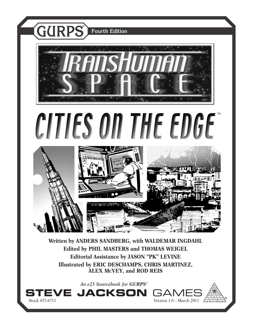 Transhuman Space: Cities on the Edge