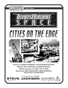 Transhuman Space: Cities on the Edge