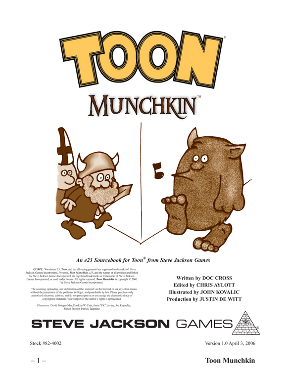 Toon Munchkin
