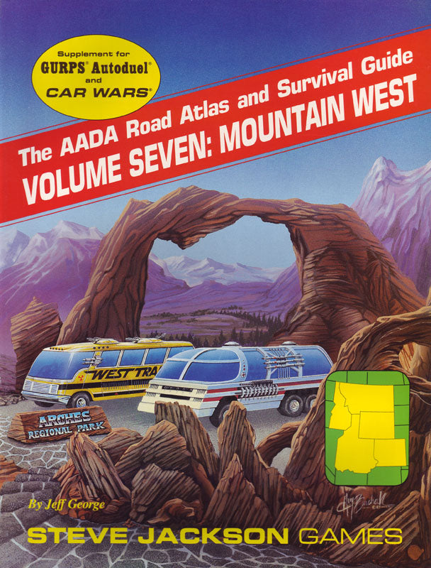 AADA Road Atlas V7: Mountain West