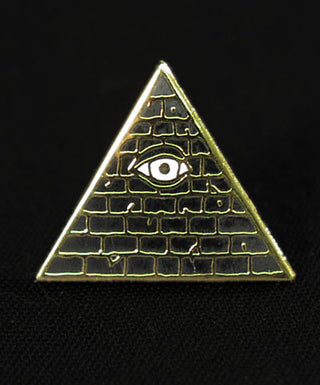 Buy black Illuminati Pin