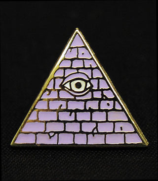 Buy lavender Illuminati Pin