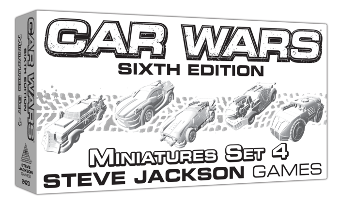 Car Wars Miniatures Set 4-4