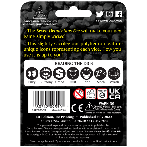 Seven Deadly Sins Die