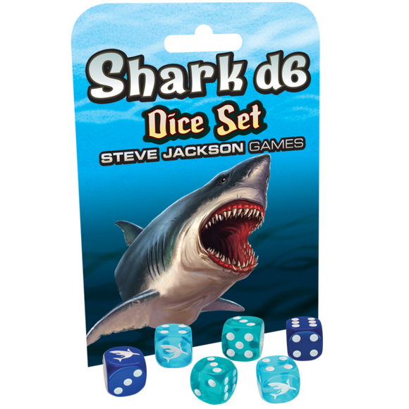 Shark d6 Dice Set