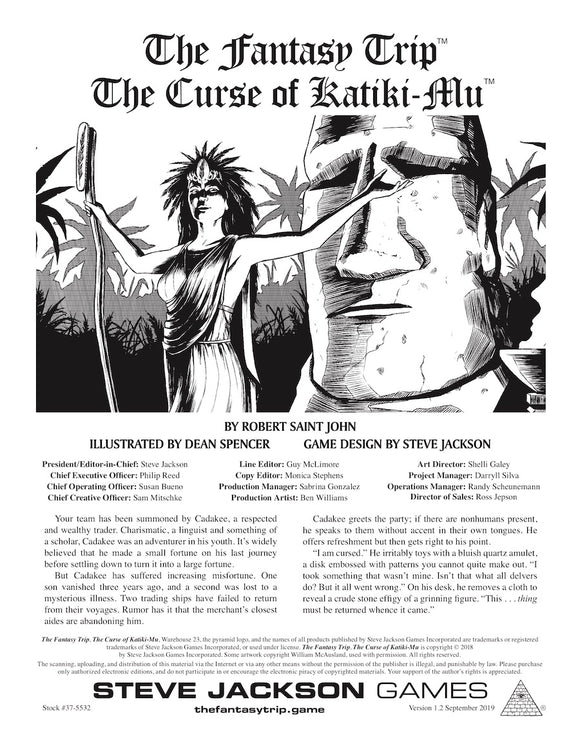 TFT Adventure: The Curse of Katiki-Mu