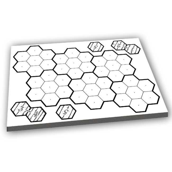 Megahex Erasable Tiles - 0