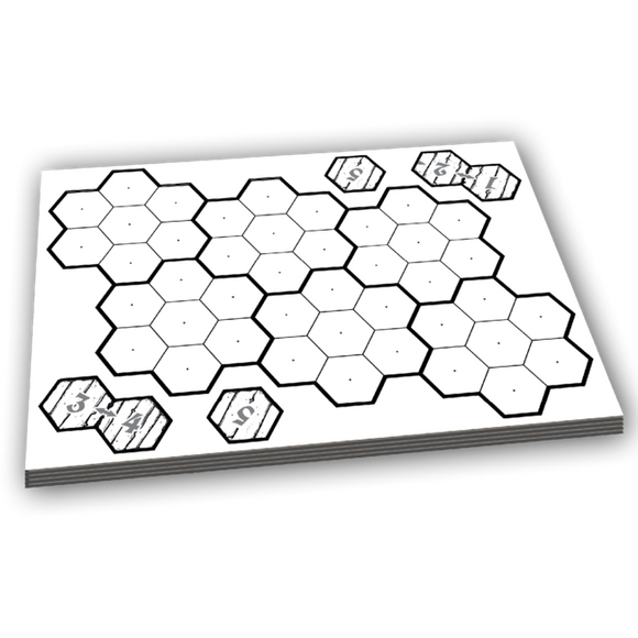 Megahex Erasable Tiles