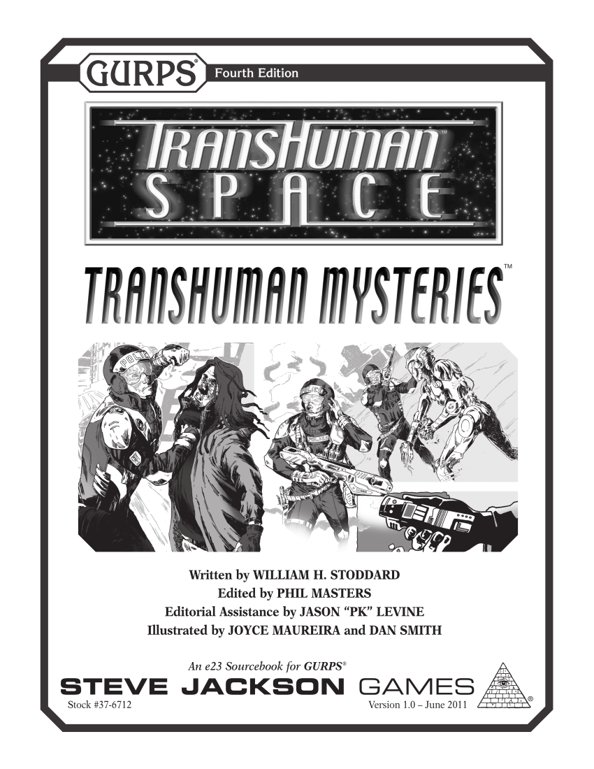 Transhuman Space: Transhuman Mysteries