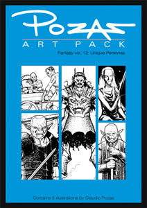 Pozas Art Pack: Fantasy vol. 12 - Unique Personas