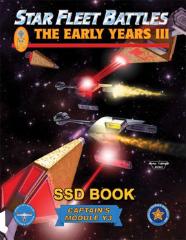 Star Fleet Battles: Module Y3 - The Early Years III SSD Book (B&W)