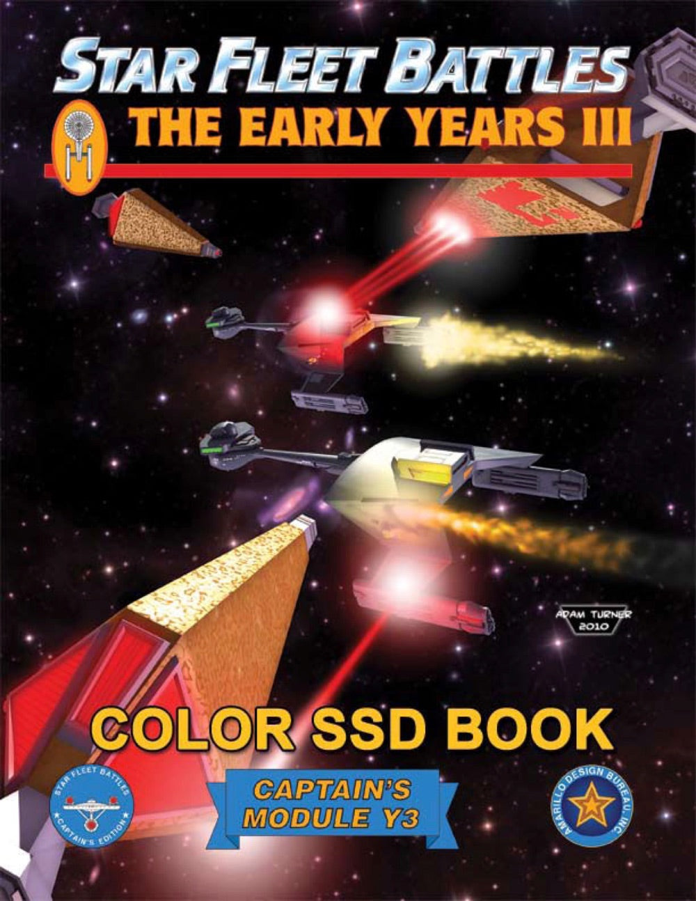 Star Fleet Battles: Module Y3 - The Early Years III SSD Book (Color)