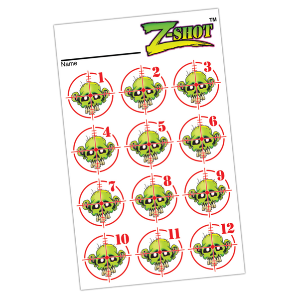 Z-Shot Score Pads
