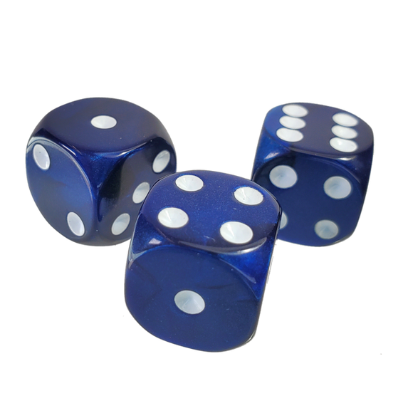 The Fantasy Trip: 14mm Midnight Blue d6 Dice Set | Warehouse 23