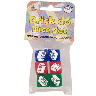 Brick d6 Dice Set