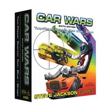 Car Wars Starter Set: Blue/Green