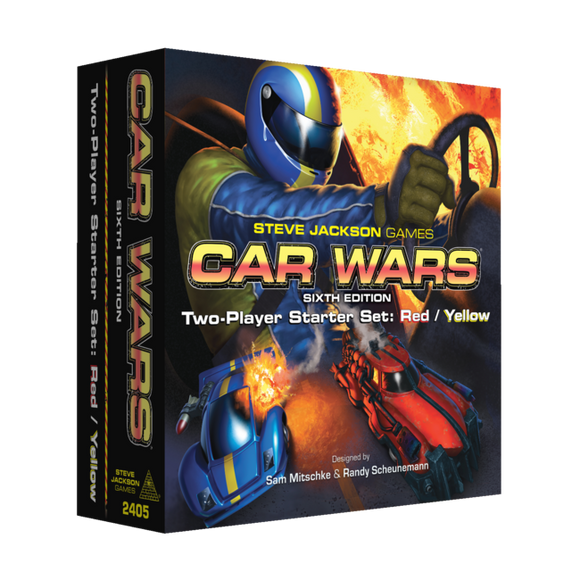Car Wars Starter Set: Red/Yellow