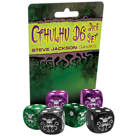 Cthulhu d6 Dice Set