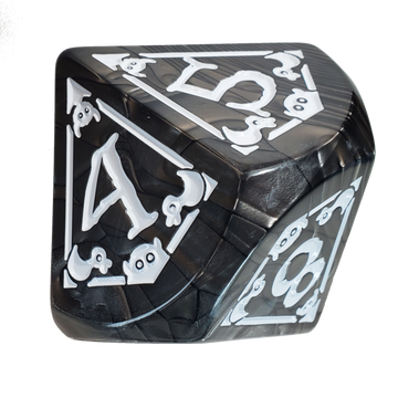 Colossal Munchkin Level Die (Black)