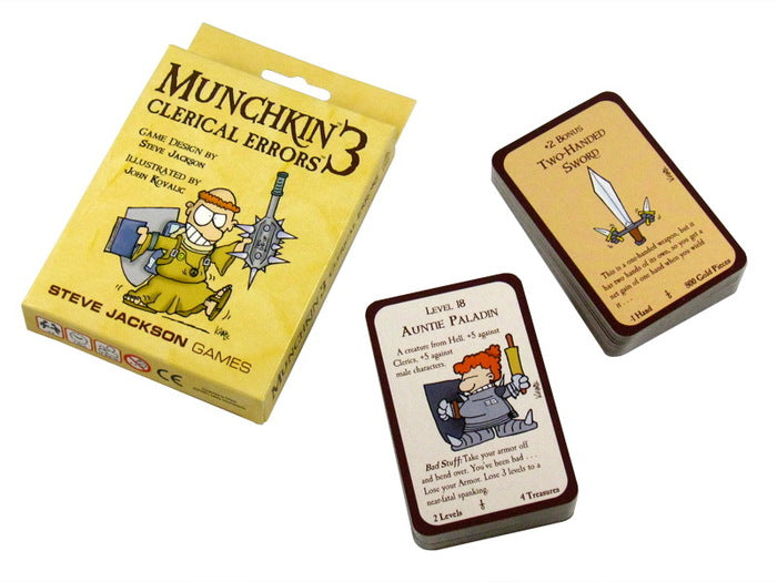 Munchkin 3: Cléricale Pifias - Jeux de société 