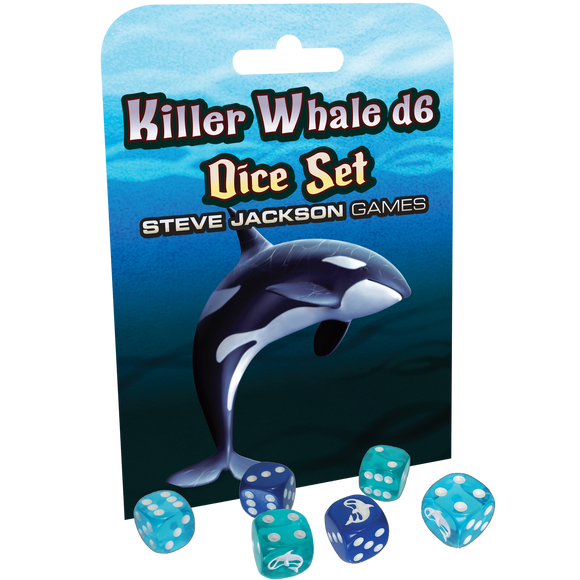 Killer Whale d6 Dice Set