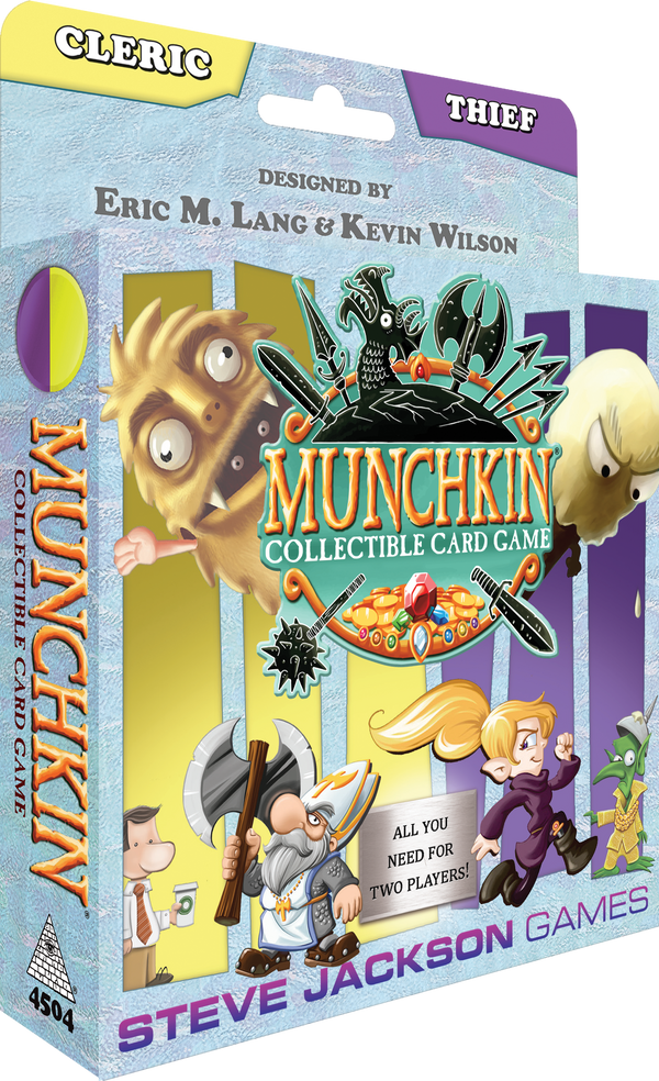 Munchkin Collectible Card Game Cleric & Thief Starter Set