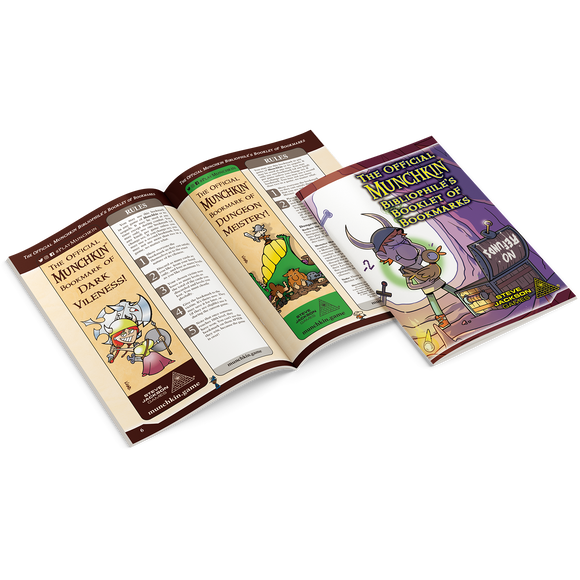 The Official Munchkin Bibliophile's Booklet of Bookmarks