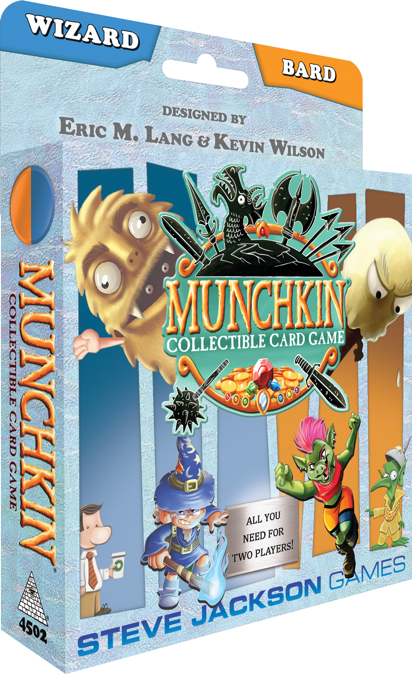 Munchkin Collectible Card Game Wizard & Bard Starter Set