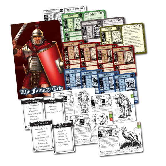 The Fantasy Trip Adversaries