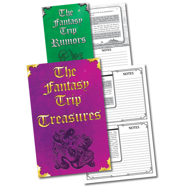The Fantasy Trip Rumors and Treasures Journals