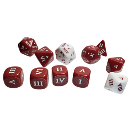 Roman Polyhedral Dice Set