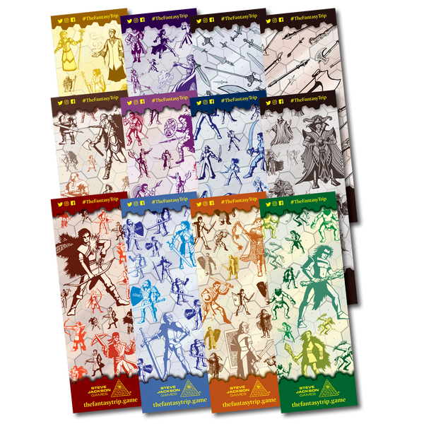 The Fantasy Trip Character Sheet Bookmark Pack