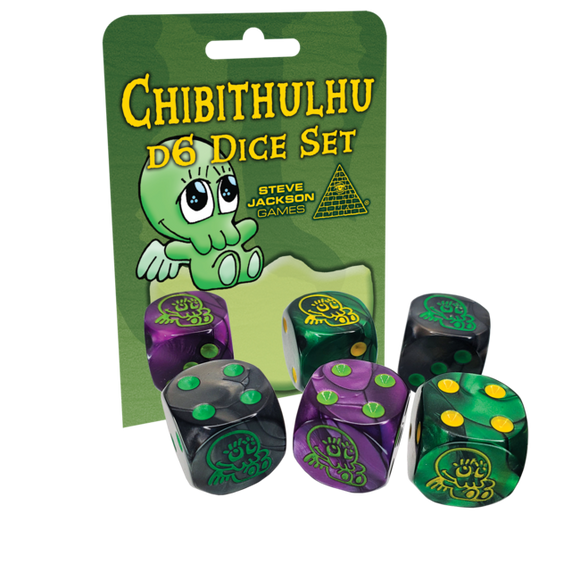 Chibithulhu d6 Dice Set