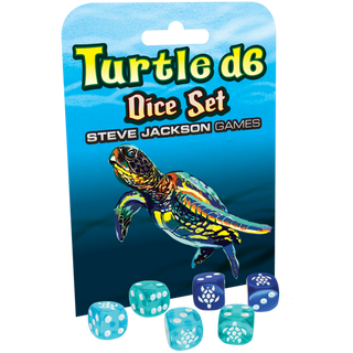 Turtle d6 Dice Set