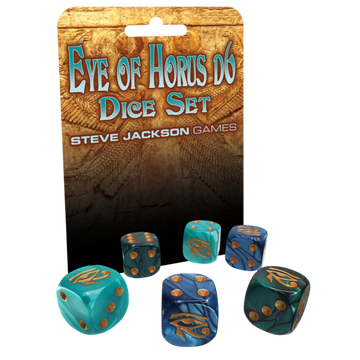 Eye of Horus d6 Dice Set
