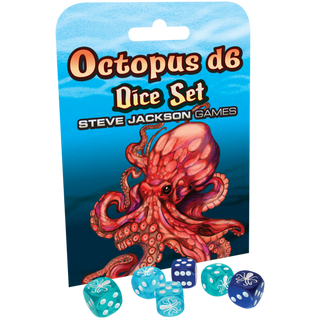 Octopus d6 Dice Set