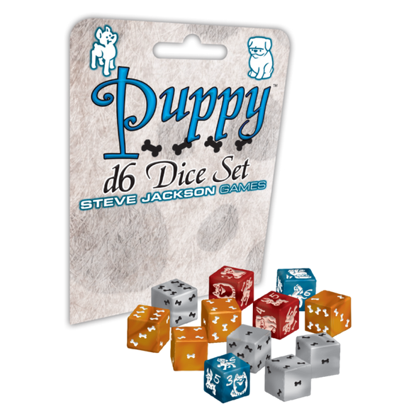 Puppy d6 Dice Set